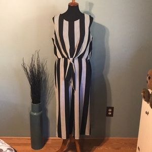 Striped Jumpsuit